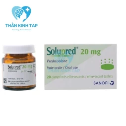 Solupred 20mg - Thuốc giảm đau, kháng viêm của Pháp
