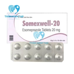 Somexwell-20 - Điều trị bệnh trào ngược dạ dày thực quản