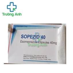 Sopezid 40 - Thuốc điều trị trào ngược dạ dày thực quản