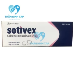 Sotivex - Thuốc điều trị tiểu không tự chủ hiệu quả