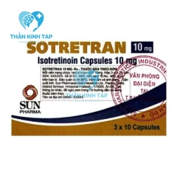 Sotretran 10mg - Thuốc điều trị mụn trứng cá nặng