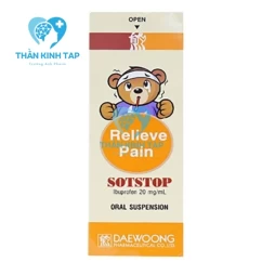 Sotstop - Thuốc giảm đau từ nhẹ đến vừa của Hàn Quốc