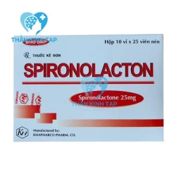 Spironolacton - Spironolactone 25mg Khapharco