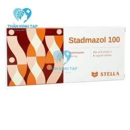Stadmazol 100 - Viên đặt điều trị viêm nhiễm âm đạo (10 hộp)