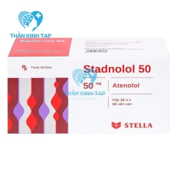 Stadnolol 50 - Điều trị cao huyết áp, đau thắt ngực