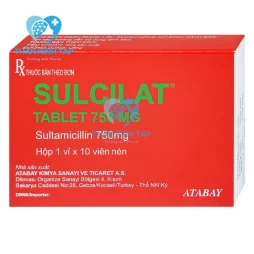 Sulcilat 750mg - Thuốc điều trị nhiễm khuẩn