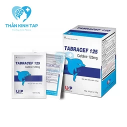 Tabracef 125 - Thuốc điều trị nhiễm khuẩn