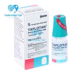 Taflotan - Thuốc điều trị glaucoma góc mở, bị tăng nhãn áp