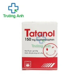 Tatanol 150mg Pymepharco - Thuốc hỗ trợ  giảm đau, hạ sốt