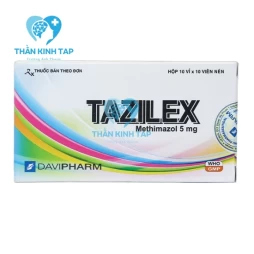 Tazilex 5mg - Methimazol Davipharm