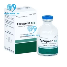 Tazopelin 4,5g - Thuốc điều trị bệnh viêm, nhiễm khuẩn nặng