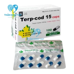 Terp-Cod 15 - Thuốc điều trị triệu chứng ho khan