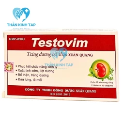 Testovim - Thuốc hỗ trợ bổ thận, tráng dương