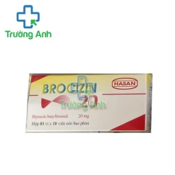 Brocizin 20 - Thuốc điều trị co thắt đường tiêu hóa