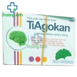 TiAgokan - Hỗ trợ hoạt huyết tăng cường tuần hoàn máu não