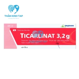 Ticarlinat 3,2g - Thuốc điều trị bệnh nhiễm khuẩn