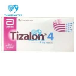 Tizalon 4 - Thuốc điều trị co cứng cơ của Glomed