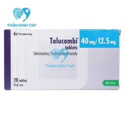 Tolucombi 40mg/12.5mg tablets - Thuốc điều trị tăng huyết áp vô căn