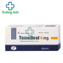 Tomethrol 4mg - Điều trị suy thận thượng thận, viêm khớp