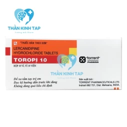 Toropi 10 - Thuốc điều trị tăng huyết áp hiệu quả