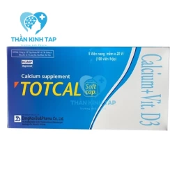 Totcal Soft cap - Vitamin D3 Dongkoo