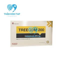 Treecom 200 - Thuốc điều trị nhiễm khuẩn đường hô hấp trên