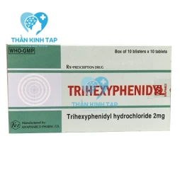 Trihexyphenidyl - Trihexyphenidyl 2mg Khapharco