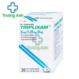 Triplixam 5mg/1.25mg/5mg - Thuốc điều trị tăng huyết áp