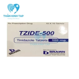 Tzide-500 - Thuốc dự phòng và điều trị nhiễm khuẩn của Ấn Độ