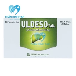 Uldeso Tab - Thuốc điều trị bệnh lý về đường mật, túi mật