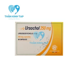 Ursochol 250mg - Thuốc làm tan sỏi mật cholesterol