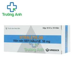 Utralene-50 Umedica - Thuốc điều trị các triệu chứng trầm cảm của Ấn Độ