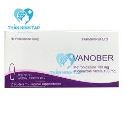 Vanober - Viên đặt đều trị nhiễm khuẩn âm đạo