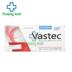 Vastec 20mg - Thuốc điều trị đau thắt ngực ổn định