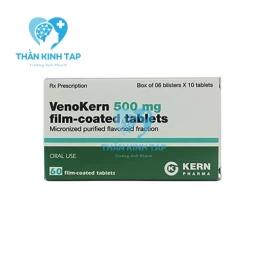 Venokern 500mg - Điều trị suy tuần hoàn tĩnh mạch bạch huyết