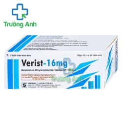 Verist-16mg Synmedic - Thuốc điều trị triệu chứng của hội chứng Meniere