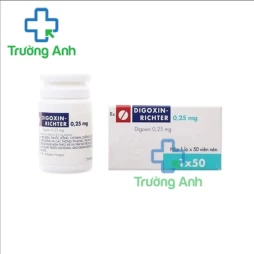 Digoxin-Richter 0,25mg - thuốc điều trị suy tim