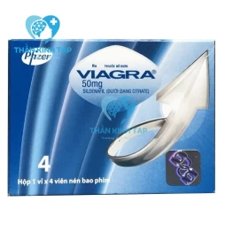 Viagra 50mg - Thuốc điều trị rối loạn cương dương