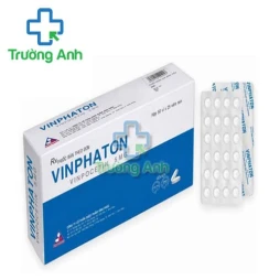 Vinphaton 5mg Vinphaco - Thuốc điều trị các dạng thiếu máu cục bộ, sa sút trí tuệ