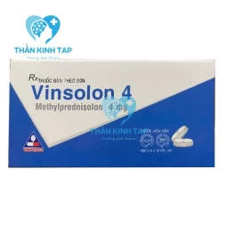 Vinsolon 4mg - Methylprednisolon 4mg Vinphaco