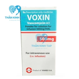 Voxin 500mg - Vancomycin Hydroclorid 500mg Vianex