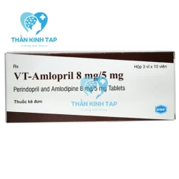 VT-Amlopril 8mg/5mg - Thuốc điều trị tăng huyết áp và bệnh mạch vành