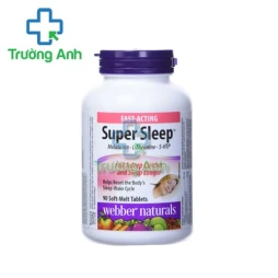 Webber Naturals Super Sleep - Giúp cải thiện tình trạng mất ngủ