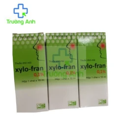 Xylo fran 0.1% - Thuốc nhỏ mũi làm giảm ngạt mũi