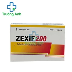 Zexif 200 - Thuốc điều trị nhiễm khuẩn chất lượng