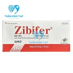 Zibifer - Thuốc dự phòng và điều trị thiếu máu do thiếu sắt