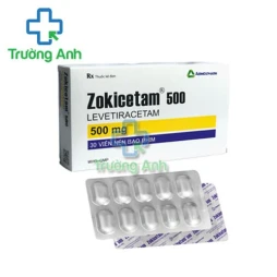 Zokicetam 500 Agimexpharm - Thuốc điều trị động kinh cục bộ