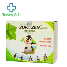 ZOKOZEN Syrup For Baby - Hỗ trợ điều trị viêm họng cho trẻ