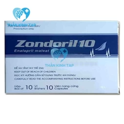 Zondoril 10 - Thuốc điều trị tăng huyết áp vô căn