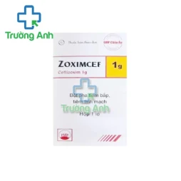 Zoximcef 1g - Thuốc điều trị viêm, nhiễm khuẩn